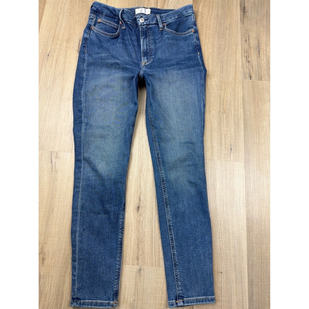 Free People We The Free‎ Thirty-One Skinny Jeans Medium Wash Blue Denim Size 31